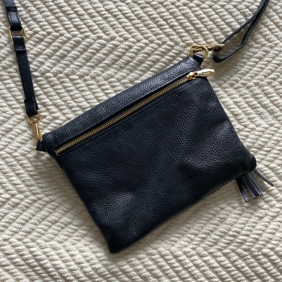 Black Genuine Leather Purse - Picture 6 of 6